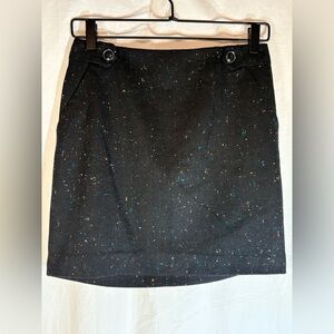 Outback Red  - Black Skirt with Speckled Design Women’s 0
